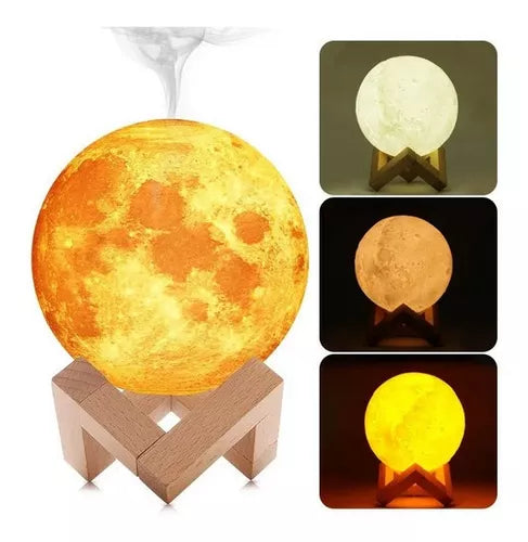 LAMPARA HUMIDIFICADOR LUNA